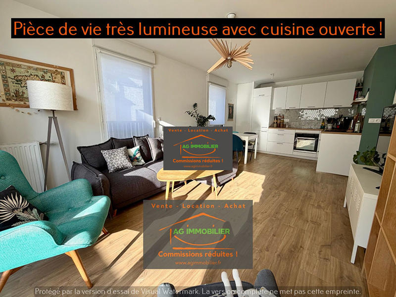 Appartement - 65 m² - 3 pièces