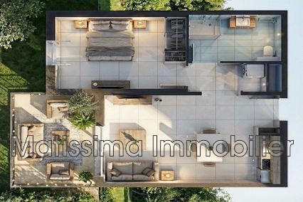 Appartement - 43 m² - 2 pièces