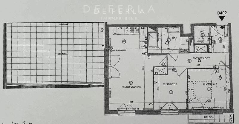 Appartement - 63 m² - 3 pièces