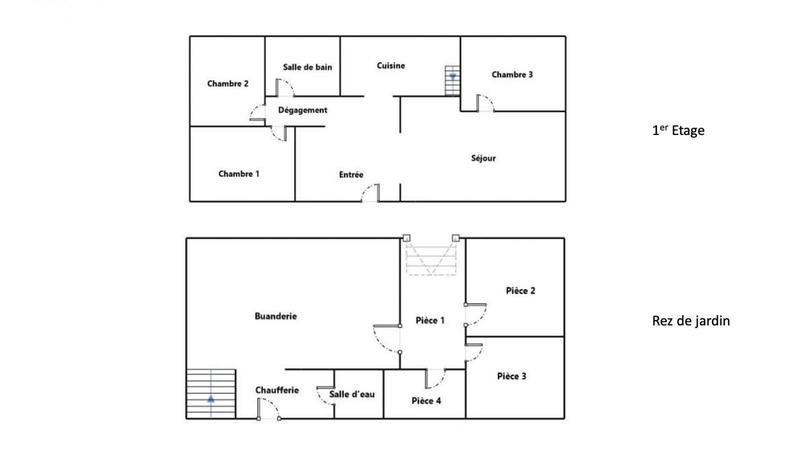 Maison - 120 m² - 7 pièces