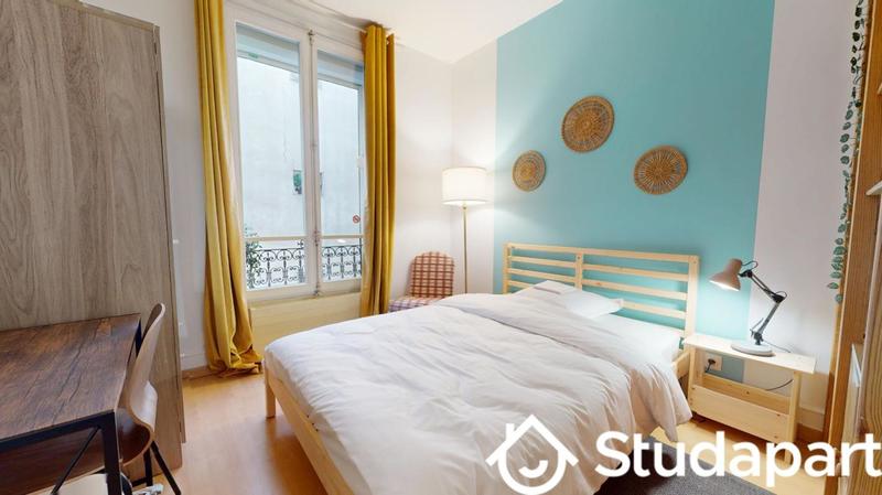 Chambre - 14 m² - 1 pièce