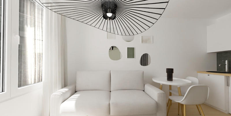 Appartement ancien - 15 m² - 1 pièce