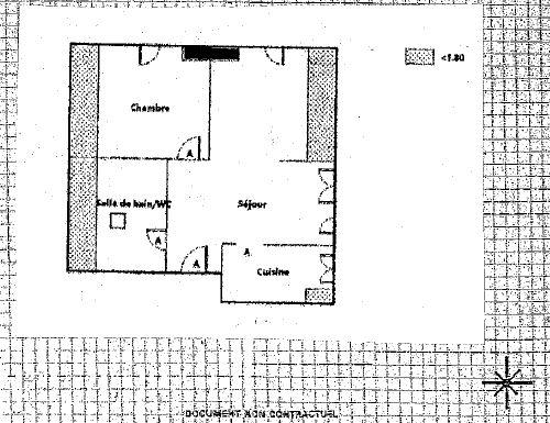 Appartement - 30 m² - 2 pièces
