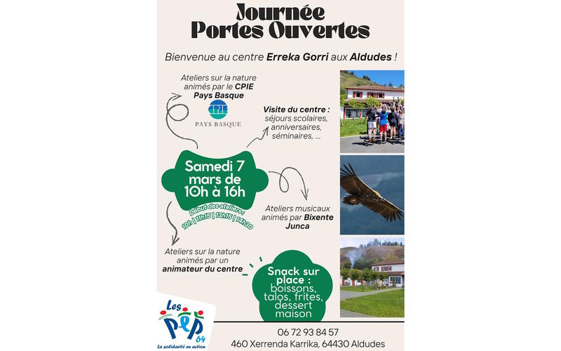 Journée Portes ouvertes au centre Erreka Gorri