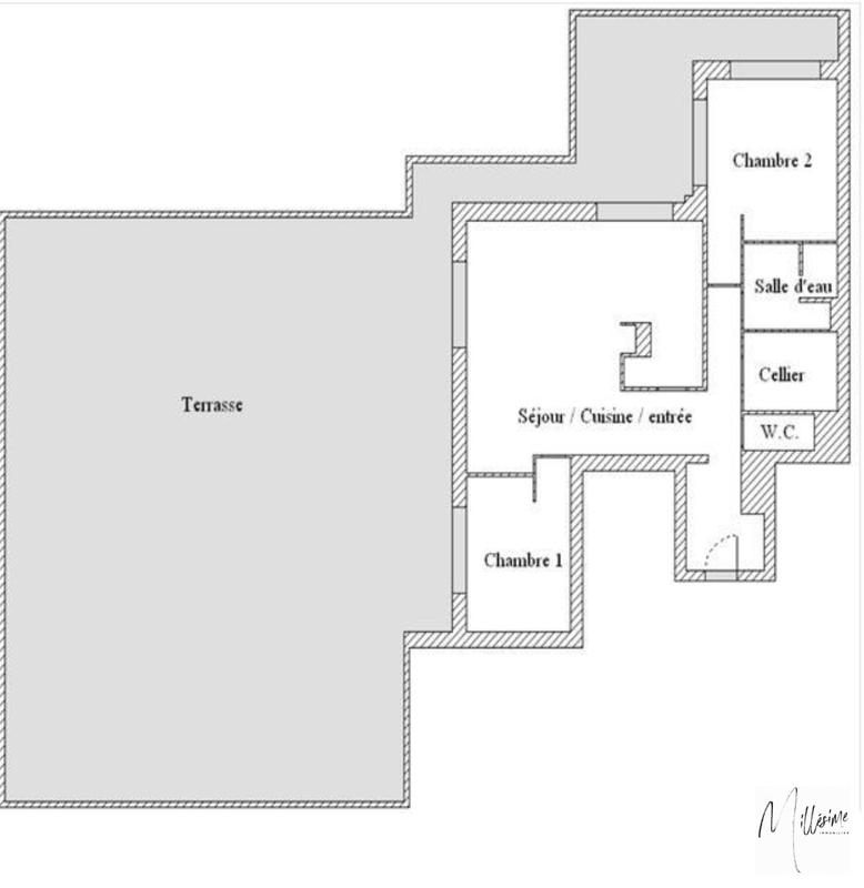 Appartement - 92 m² - 3 pièces