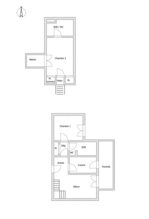 Appartement - 56 m² - 3 pièces