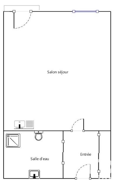 Appartement - 31 m² - 1 pièce
