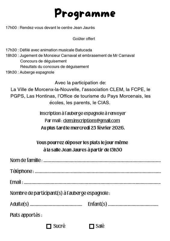 Carnaval - Contes, Histoires et Légendes