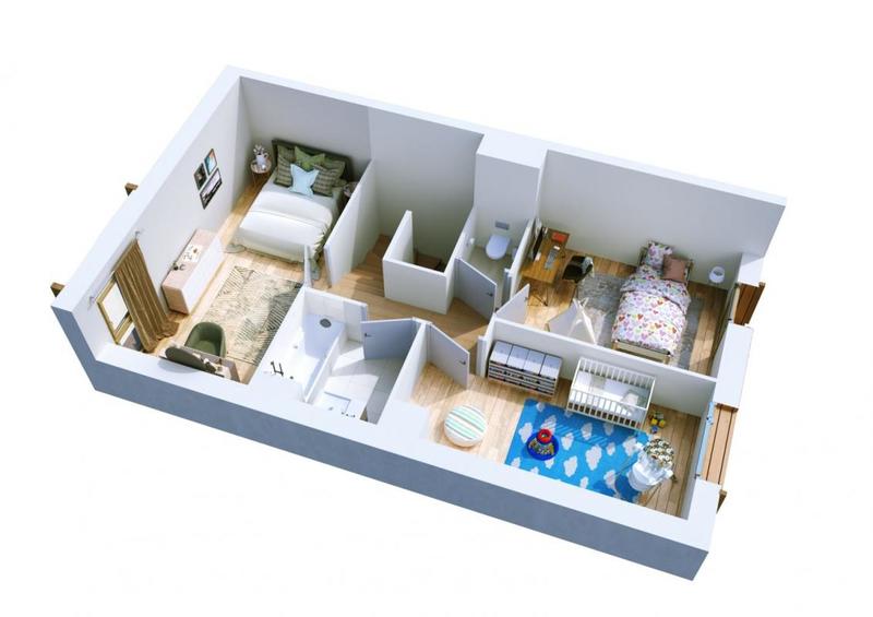 Maison - 86 m² - 4 pièces