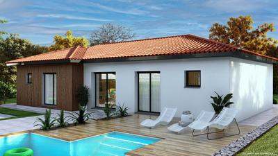 Maison - 110 m² - 4 pièces