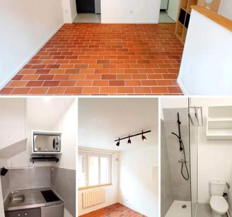 Studio - 19 m² - 1 pièce