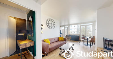 Chambre - 9 m² - 1 pièce