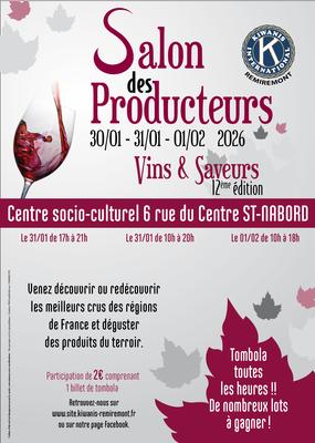 Salon des producteurs vins et saveurs