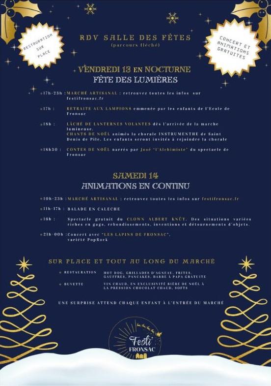 Marché de Noël de Fronsac