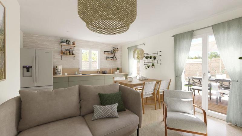 Maison - 69 m² - 3 pièces