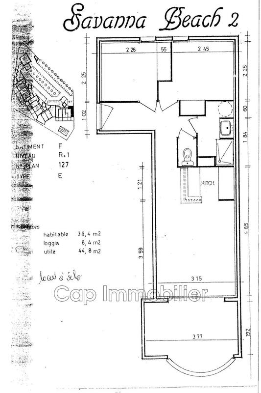 Appartement - 37 m² - 3 pièces