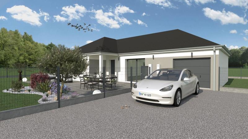 Maison - 90 m² - 5 pièces