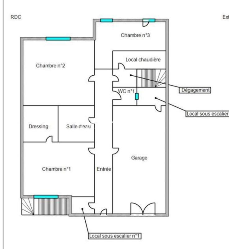 Maison - 145 m² - 6 pièces