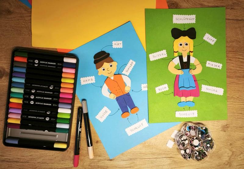 Atelier « un costume pour Männele et Maidele" »