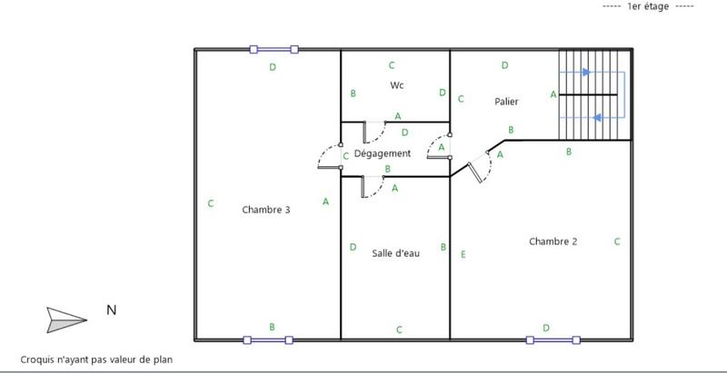 Maison - 90 m² - 4 pièces