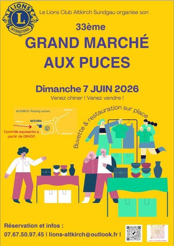33eme grand marché aux puces
