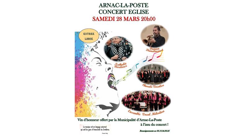 Concert choral et musique