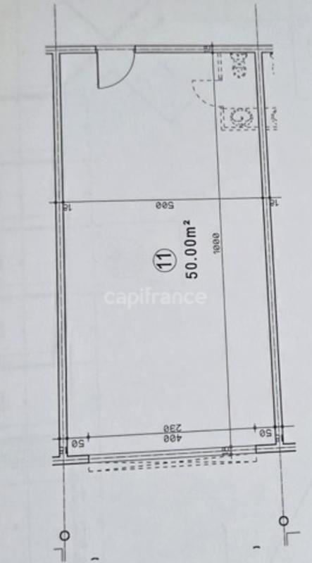 Local commercial - 50 m² - 1 pièce