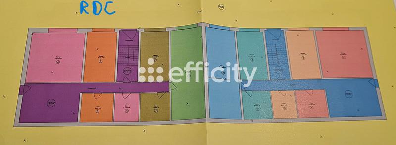 Immeuble - 628 m² - 28 pièces