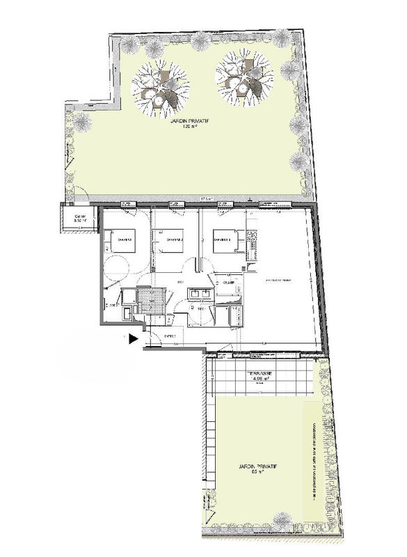 Appartement - 96 m² - 4 pièces