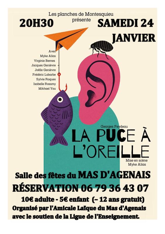 Théâtre "La puce à l'oreille"