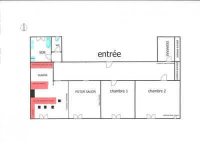 Appartement - 107 m² - 3 pièces