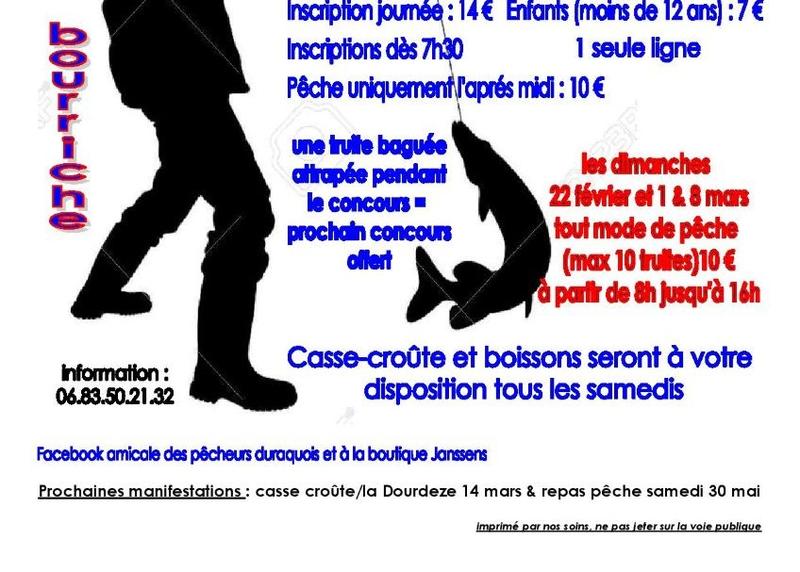 Challenge de pêche à la truite