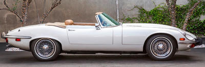 Jaguar E-Type cabriolet matching number