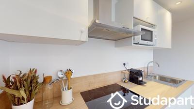 Chambre - 12 m² - 1 pièce