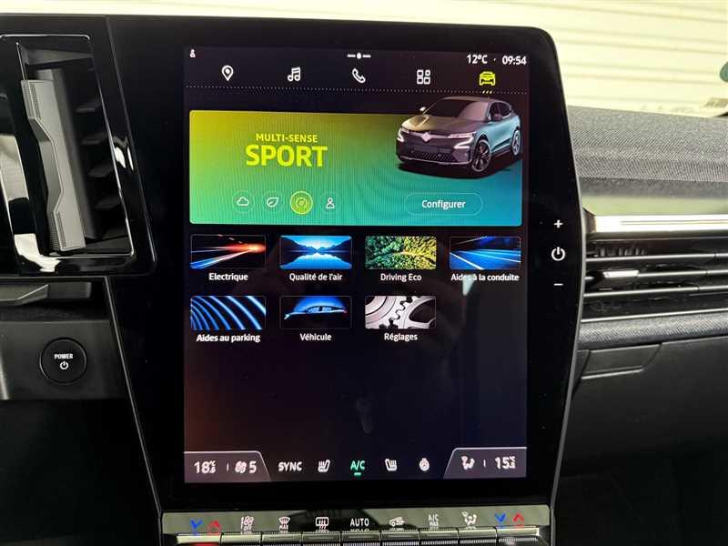 Renault Mégane E-Tech Ev60 220 ch Optimum Charge Techno