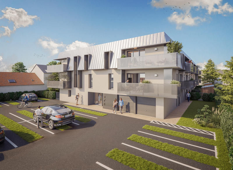 Appartement - 64 m² - 3 pièces