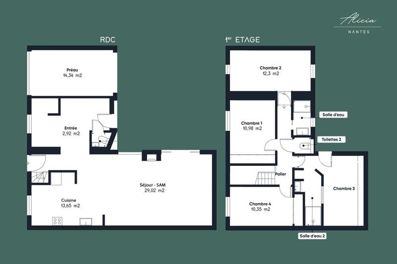 Maison - 119 m² - 5 pièces