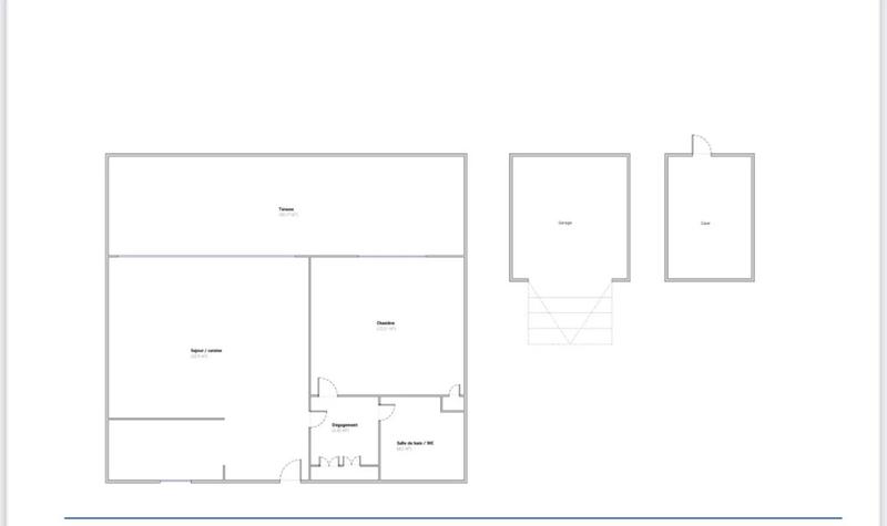 Appartement - 42 m² - 2 pièces