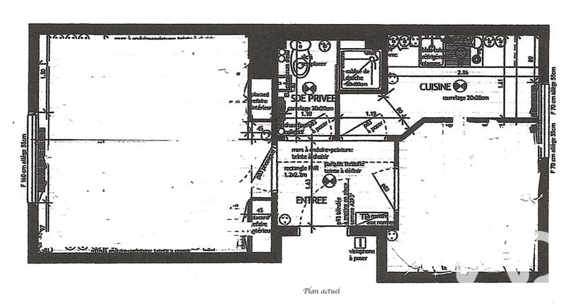 Appartement - 38 m² - 2 pièces