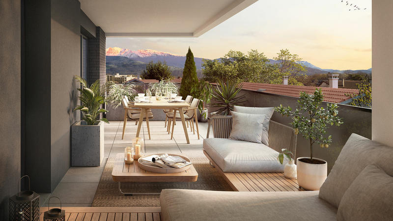 Appartement - 37 m² - 1 pièce