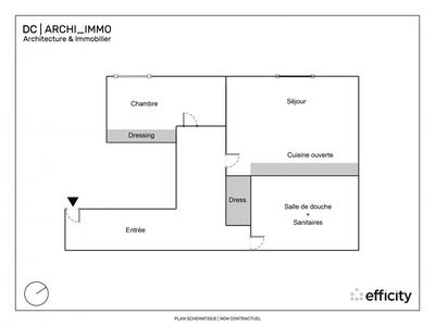 Appartement - 42 m² - 2 pièces