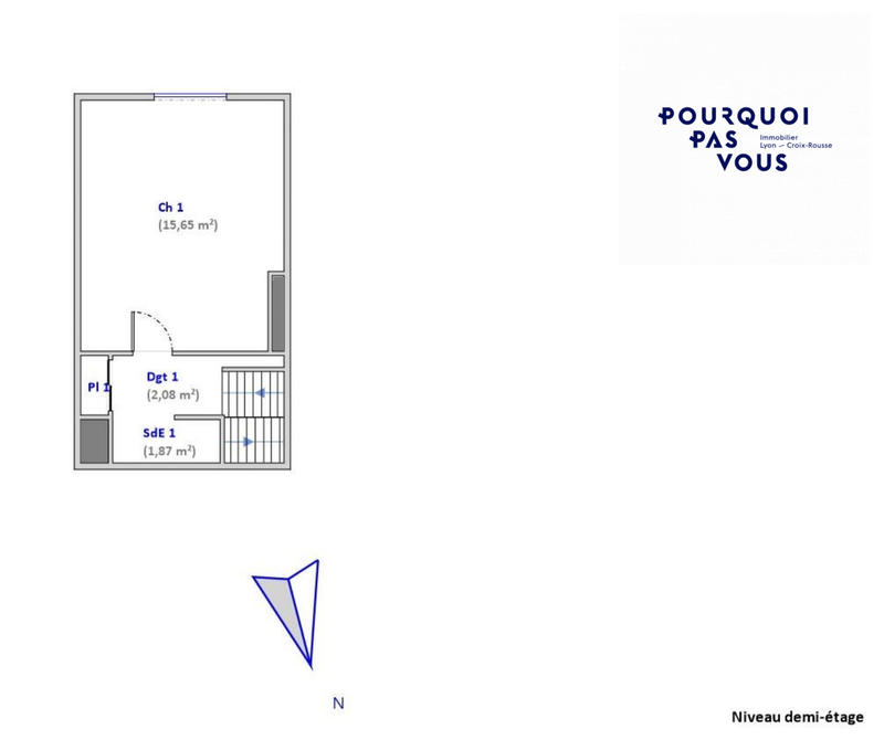 Duplex - 206 m² - 5 pièces
