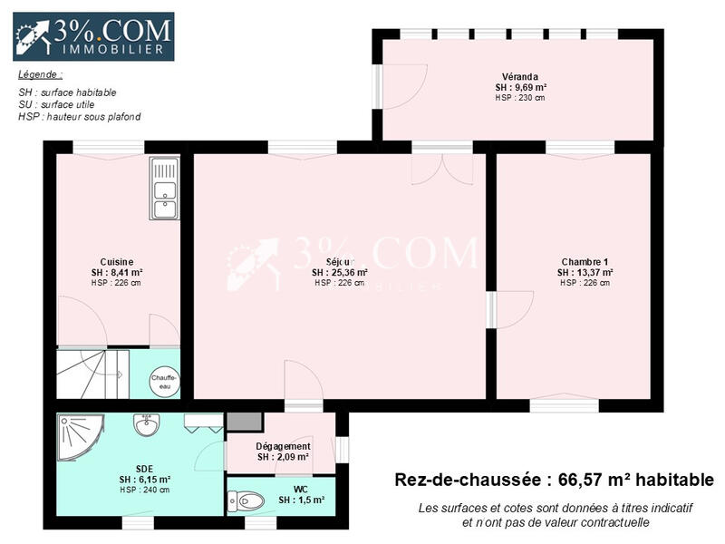 Maison - 110 m² - 6 pièces