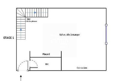 Duplex - 54 m² - 2 pièces