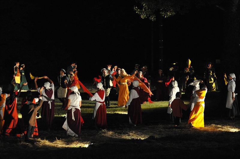 Spectacle historique son et lumière le Chemin des Mémoires