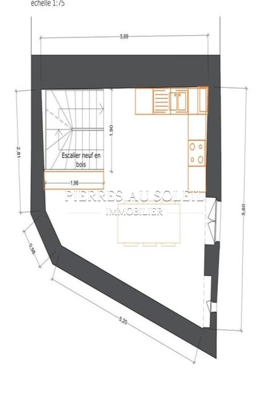 Maison de village - 79 m² - 2 pièces