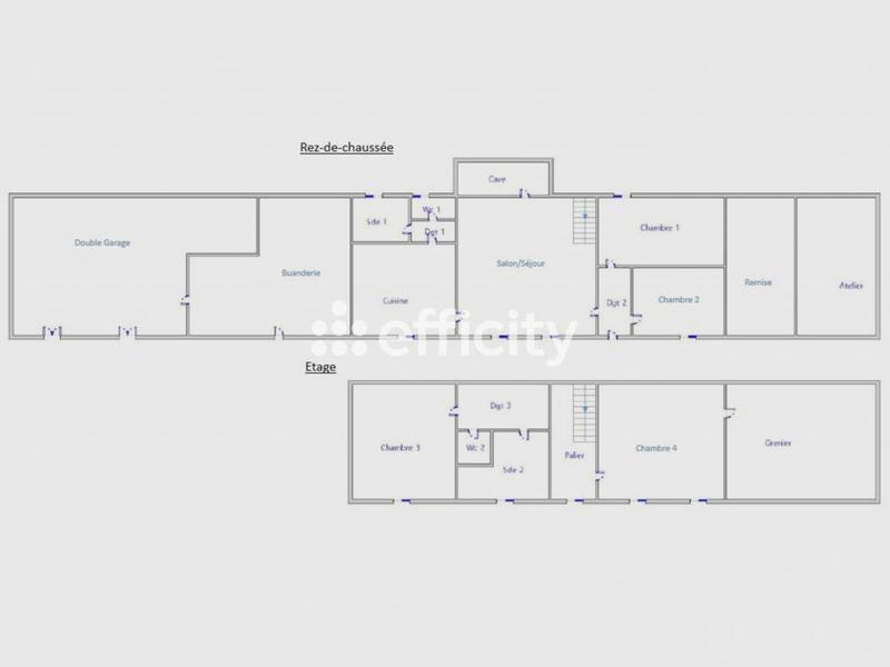 Maison - 182 m² - 6 pièces