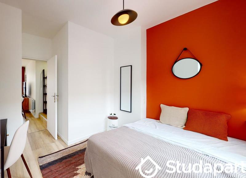 Chambre - 12 m² - 1 pièce