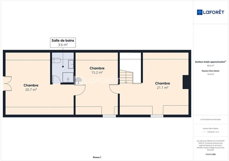 Maison - 120 m² - 4 pièces