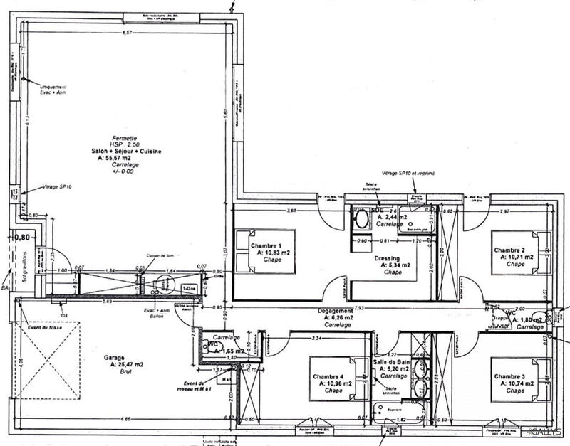 Maison - 122 m² - 5 pièces